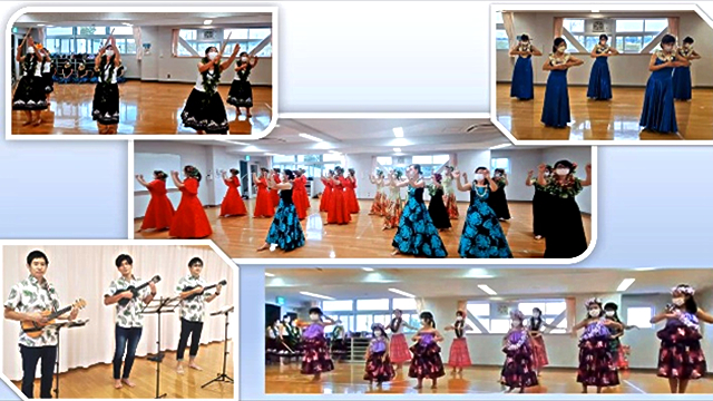 フラダンス一式 約100点近く フラダンス・サークル] フラ・オハナ・カプアイビ